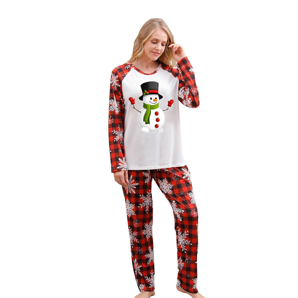 Merry Christmas Santa and Tree Matching Family Pajamas Set