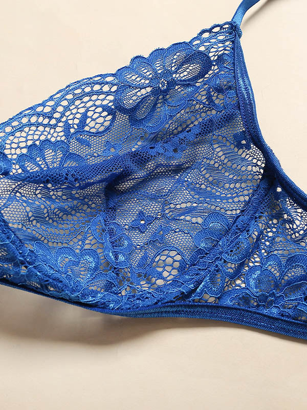 Lace See-Through Underwired Erotic Lingerie