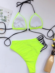 Sexy Backless Hollow Bikinii Swimsuit