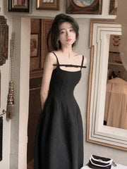 Y2K Summer Short Dress Women Solid Spaghetti Strap Evening Party Dresses Elegant Sleeveless Sexy A-line One Piece Vestido Mujer