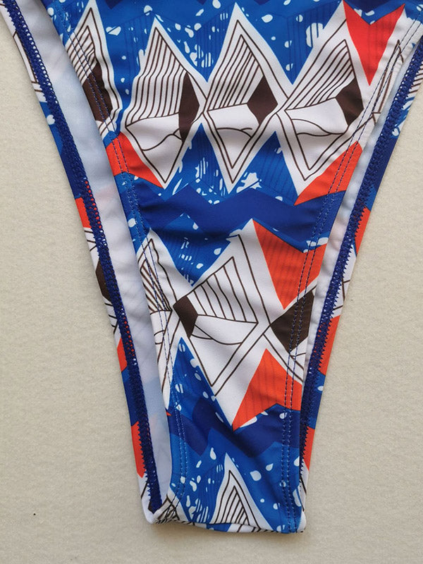 Sexy Halterneck Triangles Brazilian Bikini Swimwear