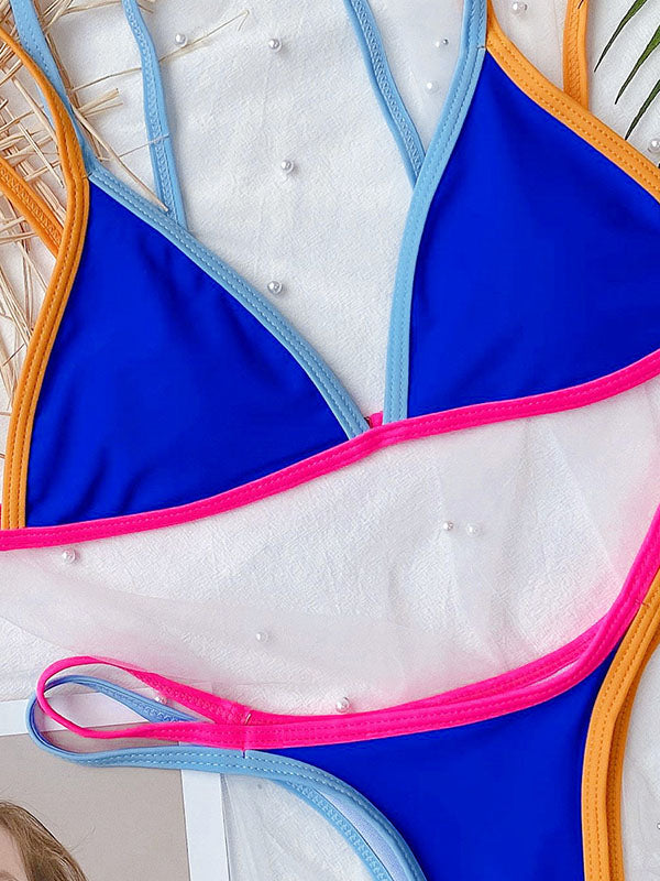 Sport-Style Triangle Bikini Swimwear