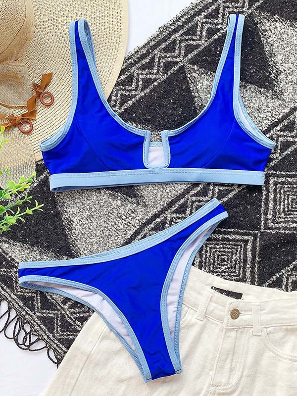 Sports Bralette Split Bikini Swimwear