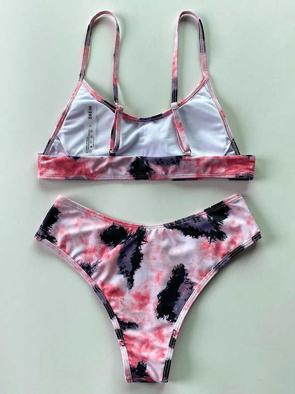 Bralette Floral Bikini Swimwear