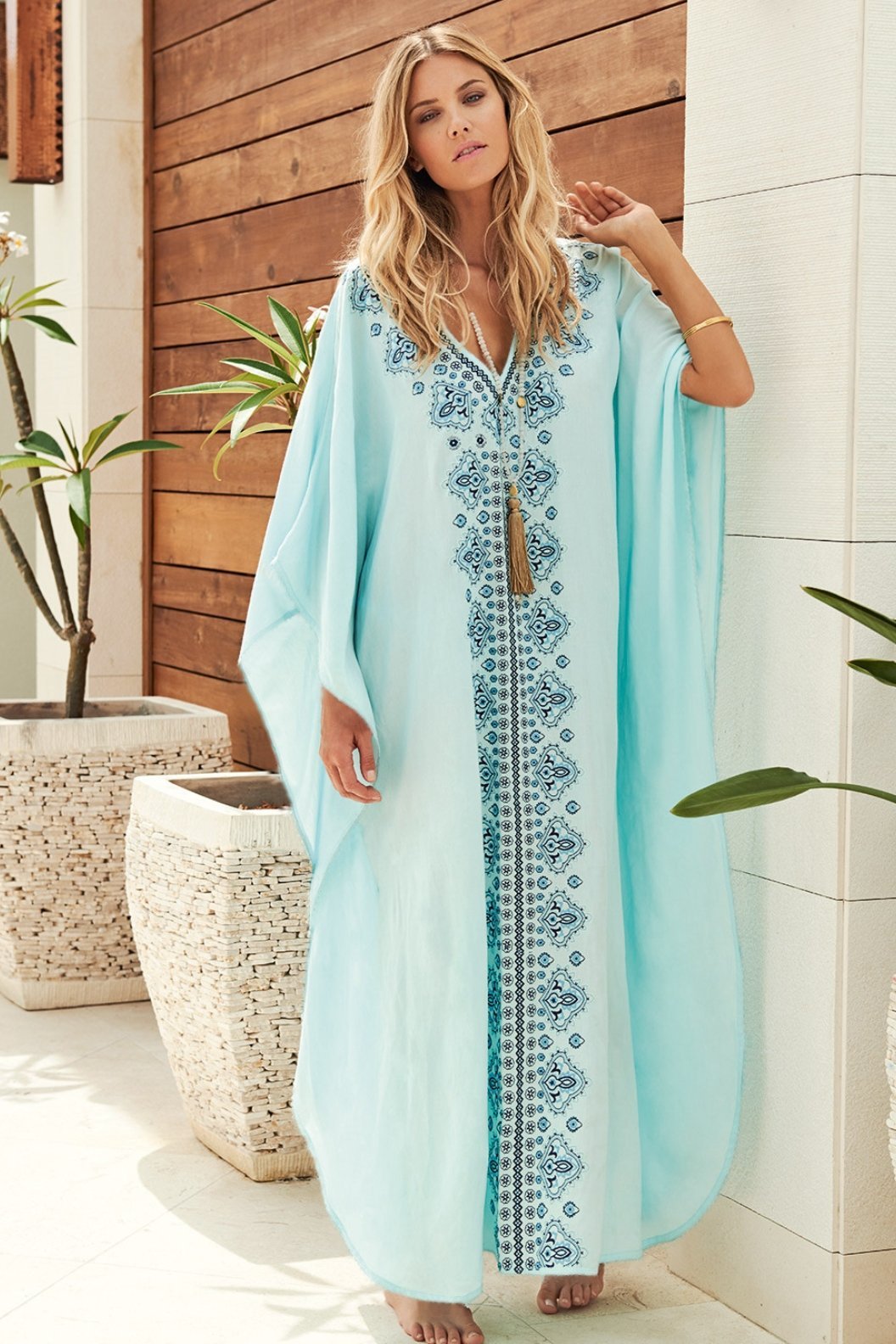 Erica Printed Maxi Kaftan