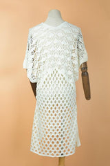 Gwen V-neck Crochet Cover-up