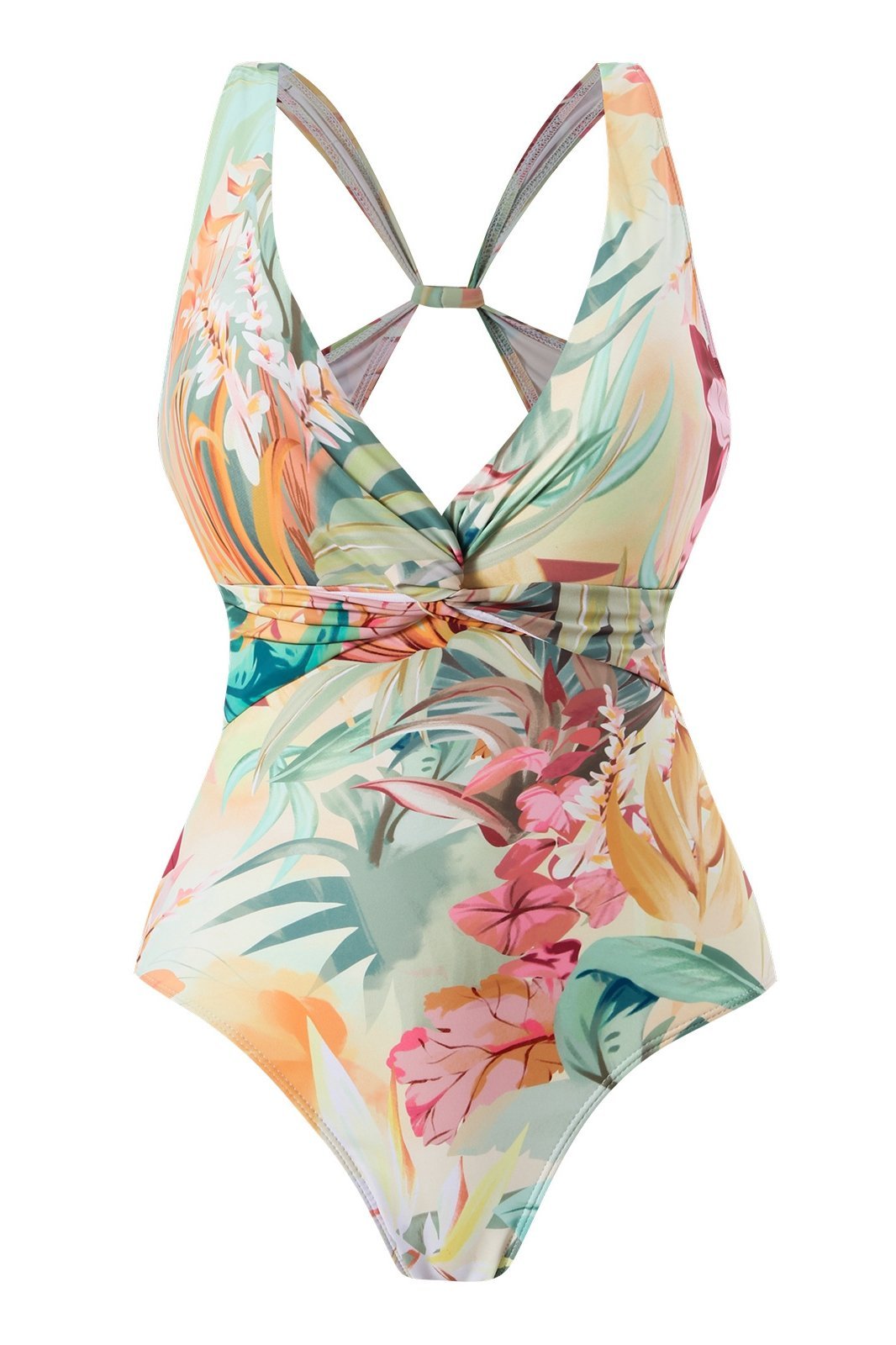 Ira Vintage Printed Two-pieces Swim Set