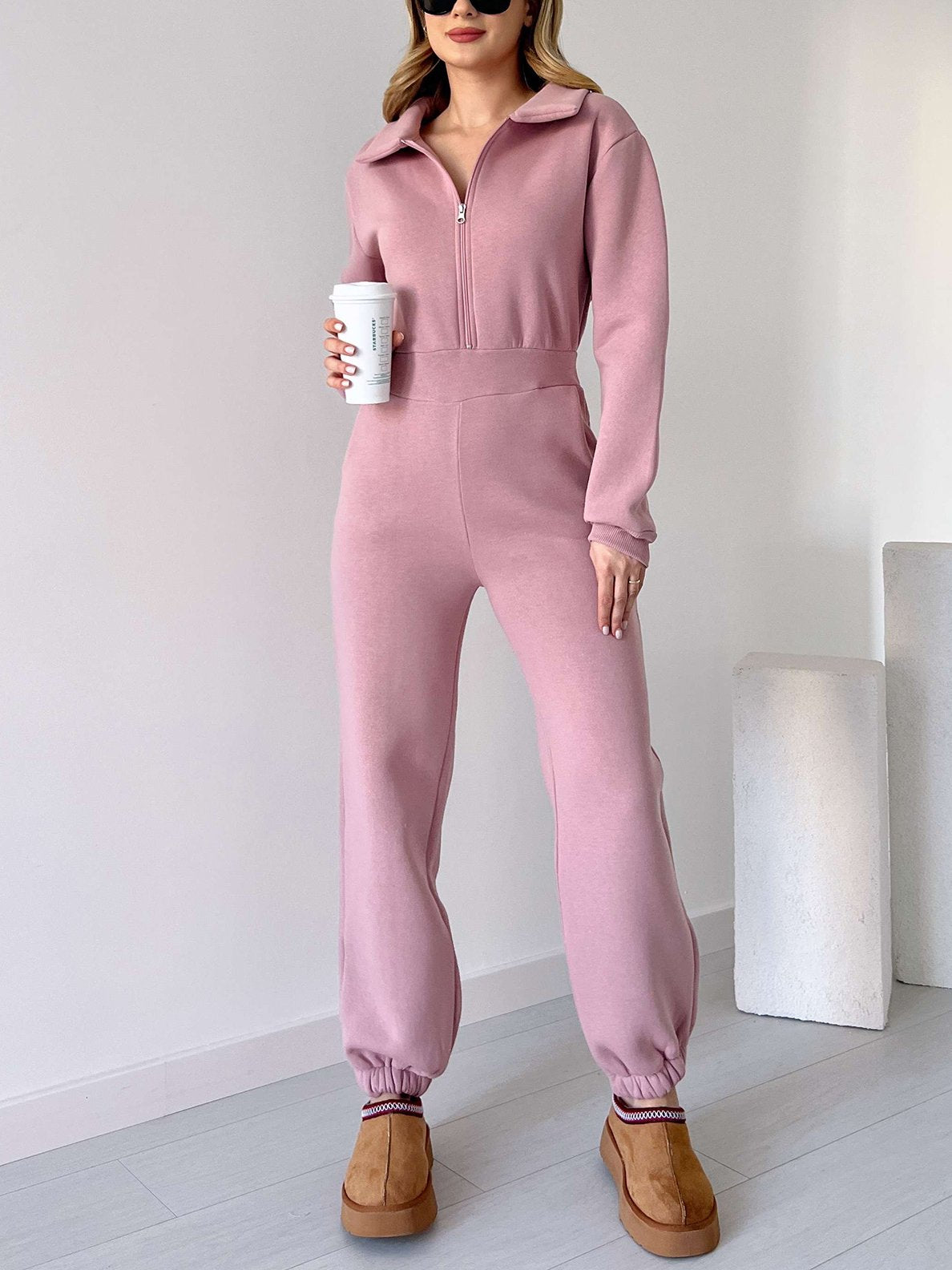 One Piece Casual Sports Jumpsuit