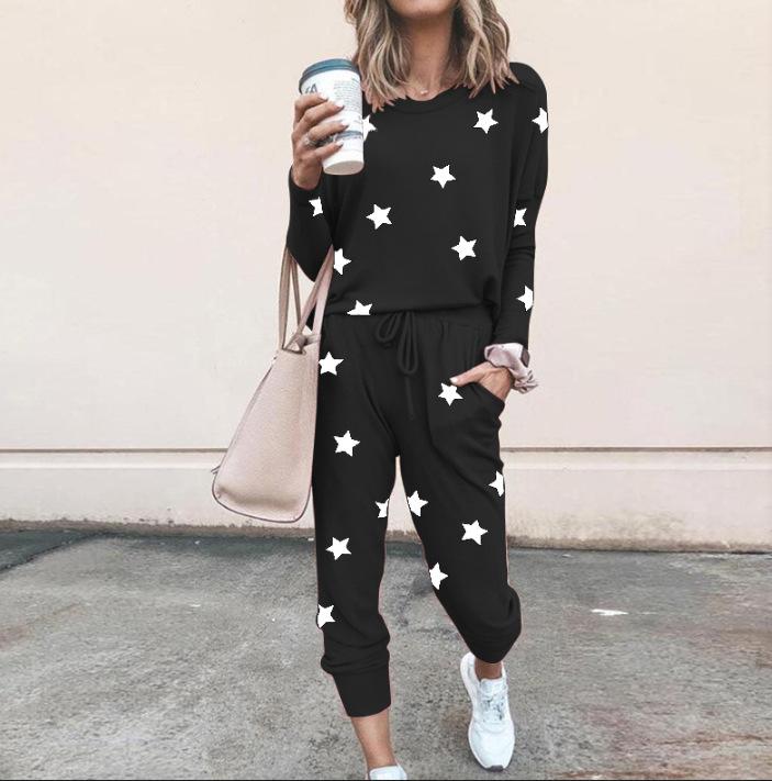 Galaxy Dream Long-sleeved Casual Set