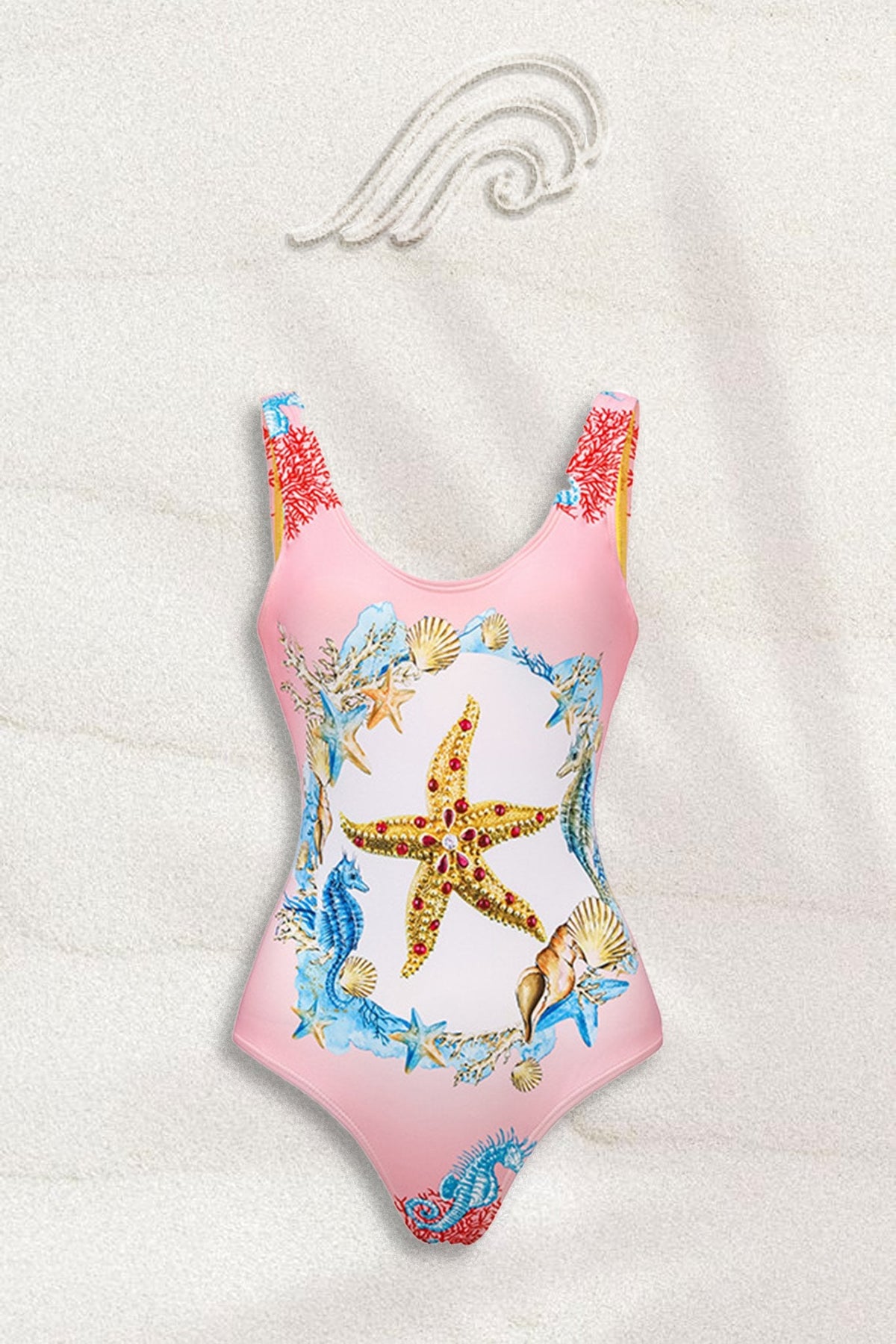 Mavis Starfish Printed Swimsuit